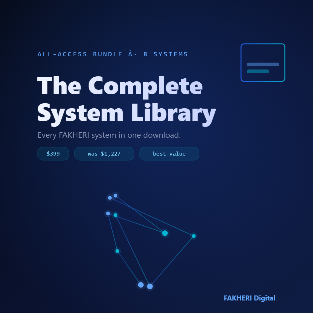 The Complete FAKHERI System Library — All Systems Bundle